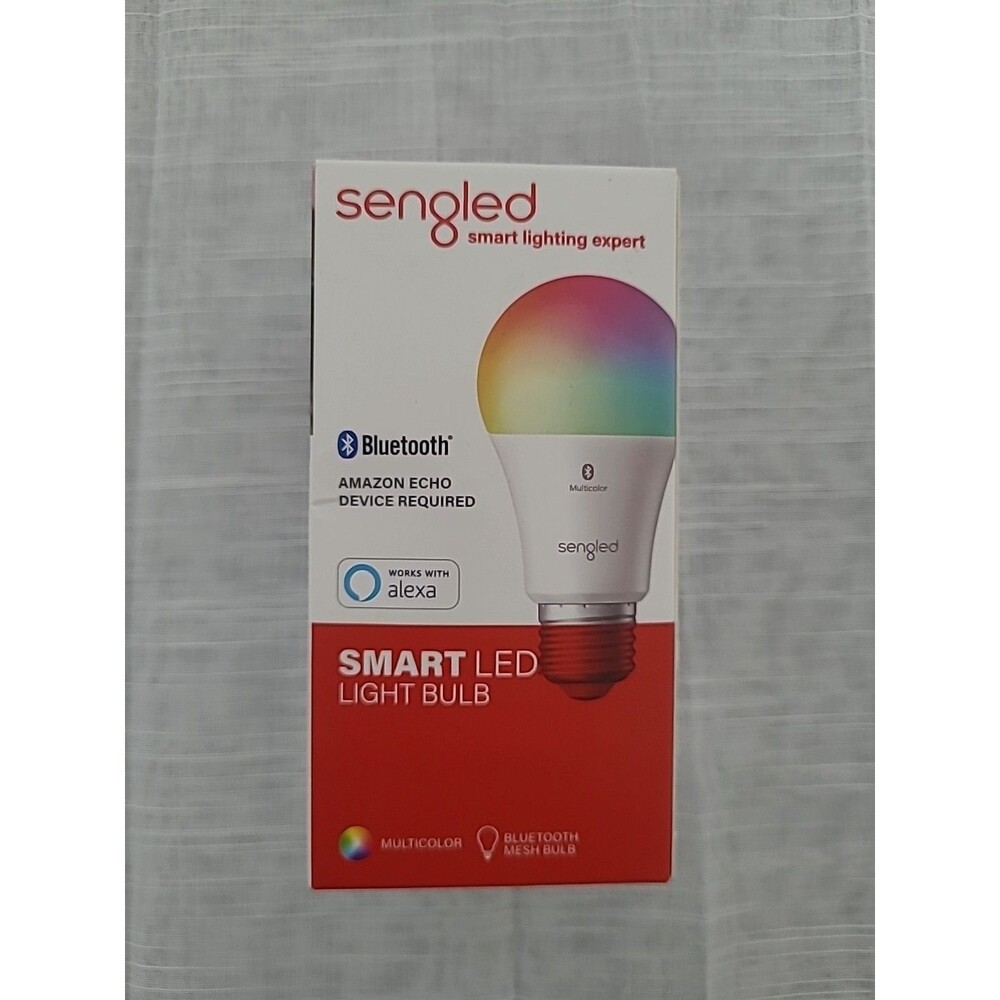 Sengled Smart Light Bulbs, Color Changing Alexa Light Bulb Bluetooth Mesh